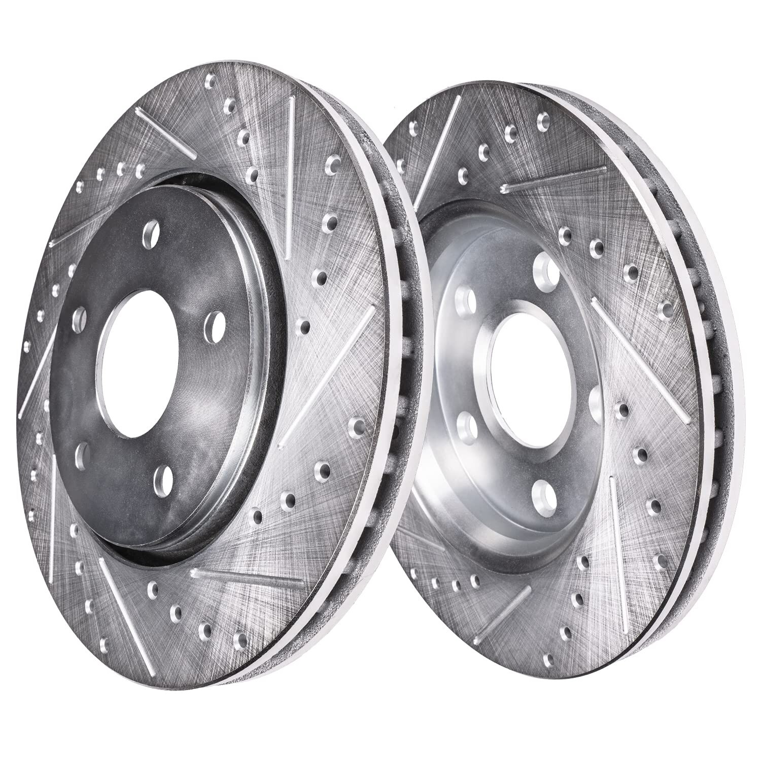 4pc 12.99" Front Drilled Rotors Brake Pads for Mercedes-Benz E550 CLS500 CLS550