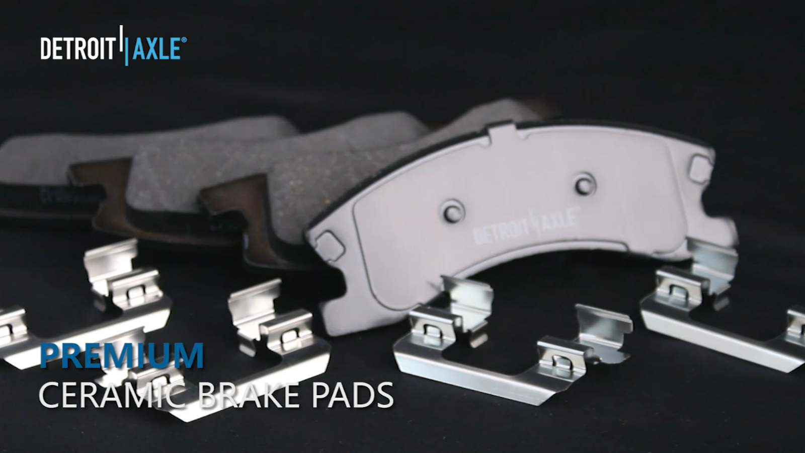 4pc Front & Rear Ceramic Brake Pads for Mercedes-Benz B250e CLA250 GLA250 QX30