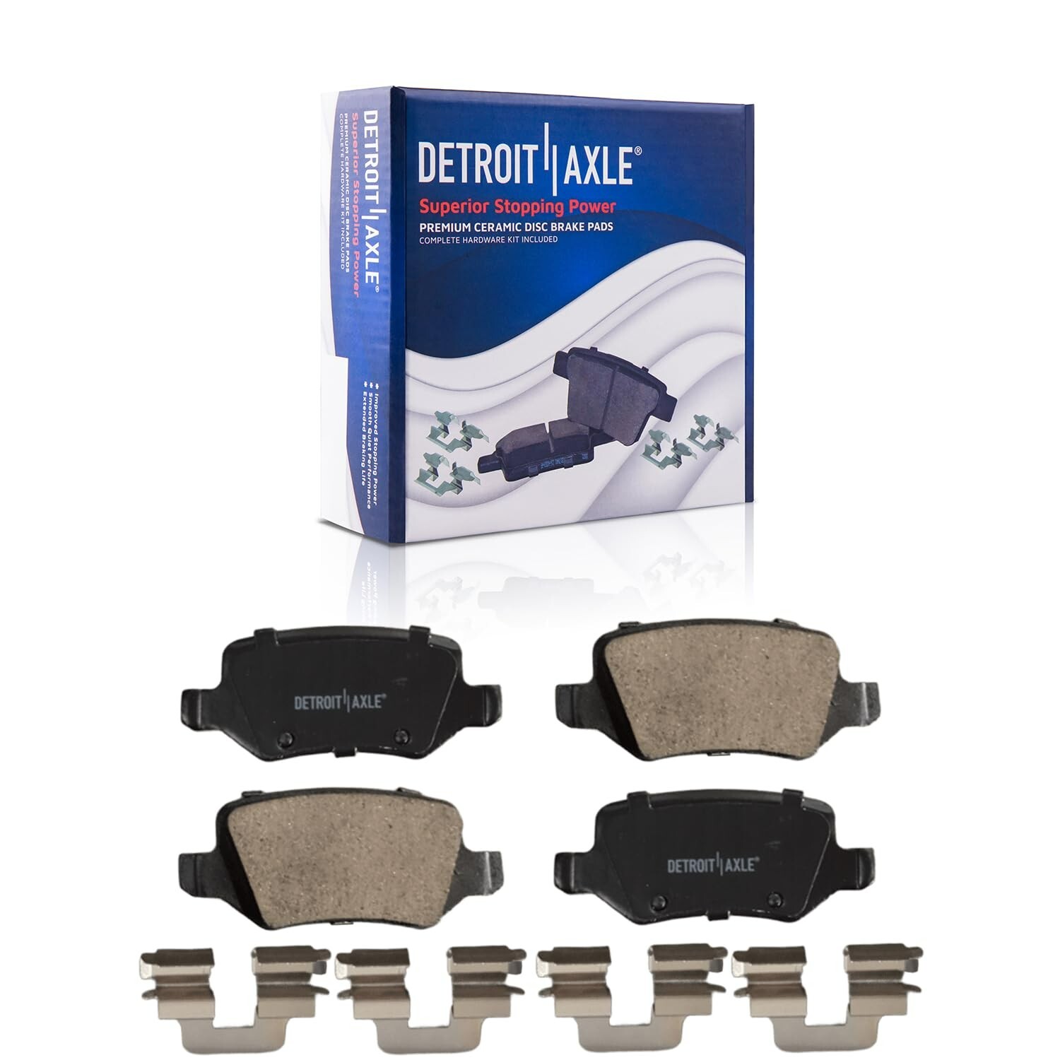 8pc Front Rear Drilled Brake Rotors Brake Pads for 2006-2009 Mercedes-Benz B200