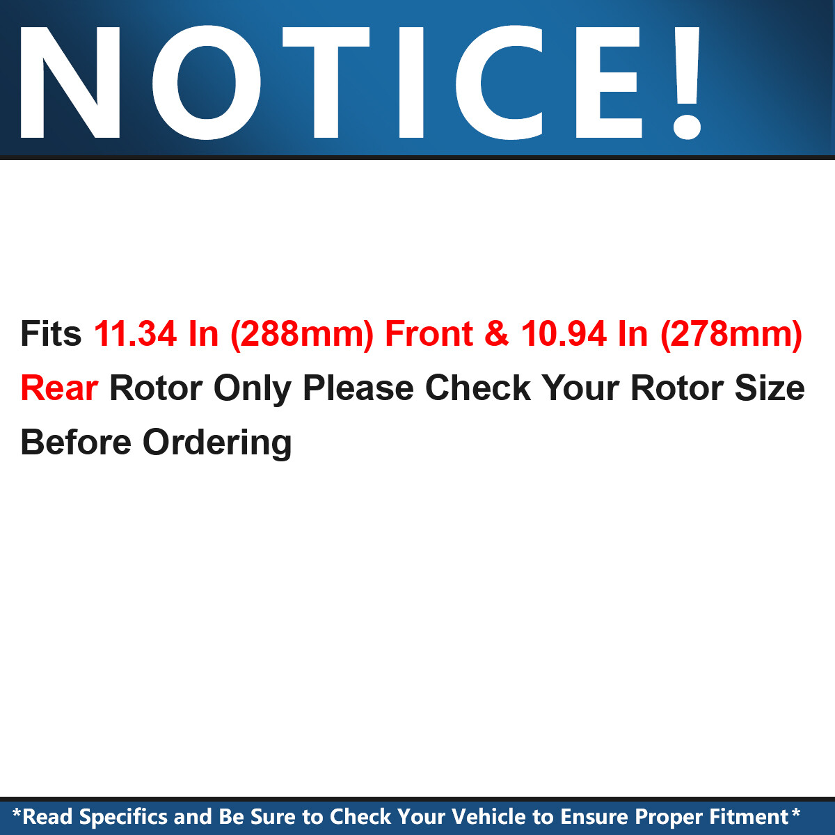Front and Rear Brake Rotors Brake Pads for 2002 - 2005 Mercedes-Benz C230 C240