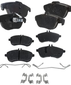 Front & Rear Brake Pads Set for MB Mercedes Mercedes-Benz C250 C300 2008-2012