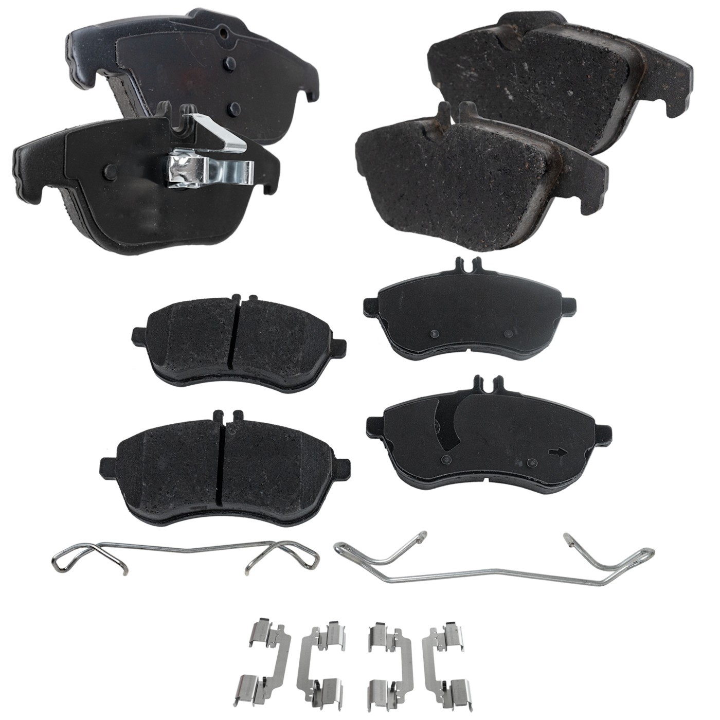 Front & Rear Brake Pads Set for MB Mercedes Mercedes-Benz C250 C300 2008-2012