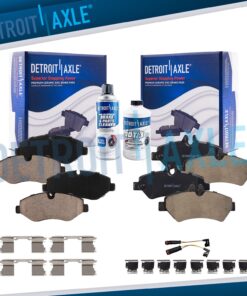 Front Rear Ceramic Brake Pads for Dodge Freightliner Mercedes-Benz Sprinter 2500