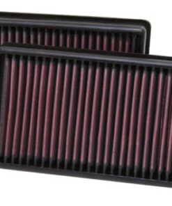 K&N 33-2474 High-Flow Air Filter for 2011–19 Mercedes-Benz CLS550/S550 GL63 AMG