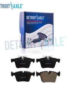 Rear Ceramic Brake Pads for 2015 2016 2017 - 2021 Mercedes-Benz C350e C400 C300