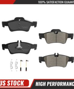 Rear Ceramic Disc Brake Pads Set For Mercedes-Benz Cl600 Cls550 E350 S430 Sl500