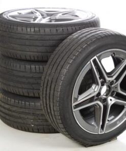 Summer Wheel and Tire Package Alloy 18 inch with Hankook Tires for CLA ShootingBrake X118, B-Class 247 and other, Original Mercedes-AMG