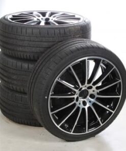 Summer Wheel and Tire Package Alloy 19 inch with Pirelli Tires for A-Class 177, Original Mercedes-AMG