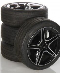 Summer Wheel and Tire Package Alloy 19 inch with Pirelli Tires for CLS 257, Original Mercedes-AMG