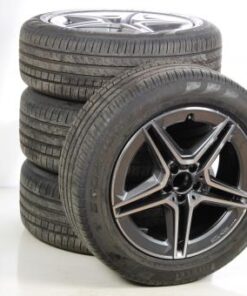 Summer Wheel and Tire Package Alloy 19 inch with Pirelli Tires for GLC-Coupe 253, GLC-SUV X253, Original Mercedes-AMG