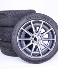 Winter Wheel and Tire Package Alloy 18 inch with Michelin Tires for C-Class 206, Original Mercedes-AMG