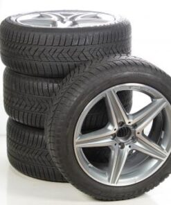 Winter Wheel and Tire Package Alloy 18 inch with Pirelli Tires for E-Class-Coupé 238, EE-Class213, Original Mercedes-AMG